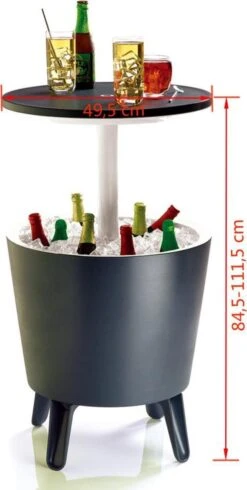 Keter Coolbar Partytafel – 49,5x49,5x57cm - Antraciet 13 Keter Coolbar Partytafel – 49,5x49,5x57cm - Antraciet -Buiten Kamperen 605x1200