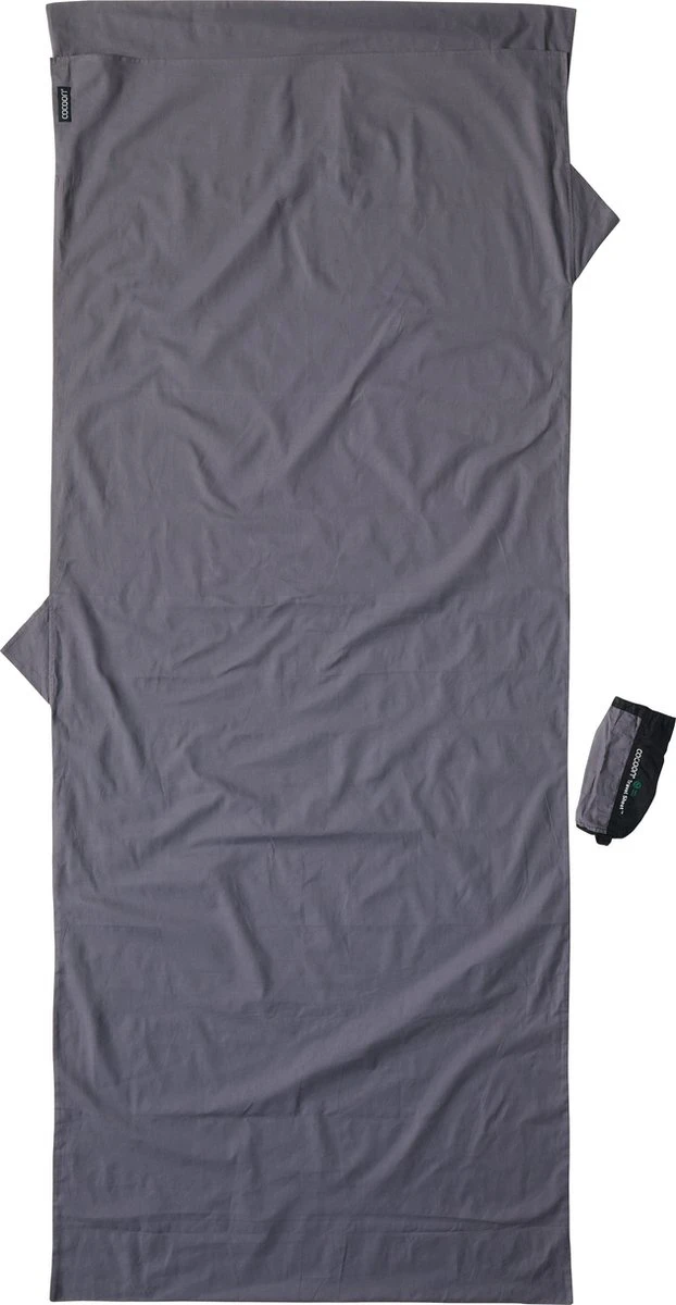Cocoon TravelSheet - Lakenzak - Katoen - Grijs 2 Cocoon TravelSheet - Lakenzak - Katoen - Grijs - Afbeelding 2