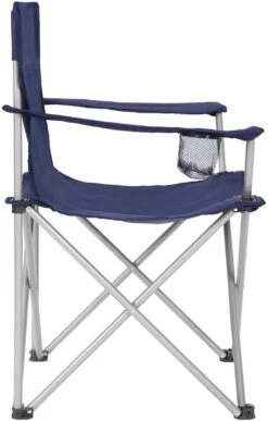 Set Van 2 Opvouwbare Campingstoelen, Klapstoelen Voor Buiten, Comfortabel, Met Armleuningen En Bekerhouders, Stabiel Frame, Draagvermogen 120 Kg - Blauw 15 Set Van 2 Opvouwbare Campingstoelen, Klapstoelen Voor Buiten, Comfortabel, Met Armleuningen En Bekerhouders, Stabiel Frame, Draagvermogen 120 Kg - Blauw -Buiten Kamperen 766x1200