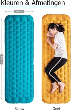 Naturehike® 3D Luchtmatras Premium - Comfortabel R-waarde 2.0 - Extra Dikke Slaapmat - Luchtbed Kamperen - Opblaasbaar Matras - Lichtgewicht - Outdoor - Camping 15 Naturehike® 3D Luchtmatras Premium - Comfortabel R-waarde 2.0 - Extra Dikke Slaapmat - Luchtbed Kamperen - Opblaasbaar Matras - Lichtgewicht - Outdoor - Camping -Buiten Kamperen 780x1200 2