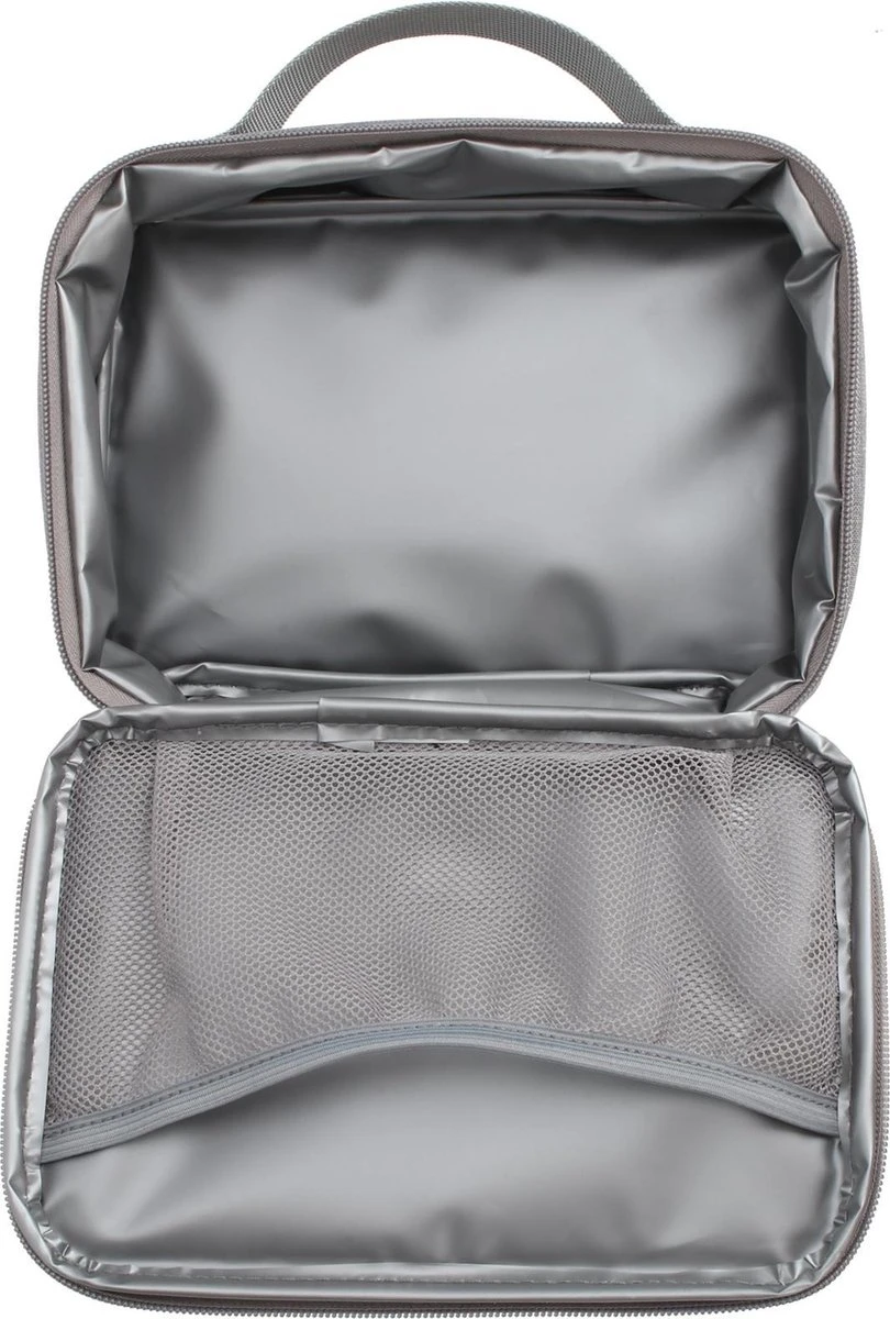Brisby 4 Laags Geïsoleerde Koeltas - Lunchtas 1.5 Liter - Lichtgrijs 2 Brisby 4 Laags Geïsoleerde Koeltas - Lunchtas 1.5 Liter - Lichtgrijs - Afbeelding 2