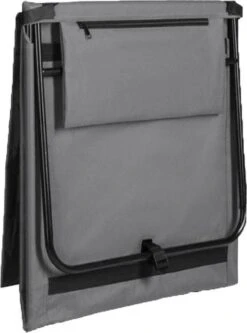 Strandmat Opvouwbaar Met Schouderband - Strandstoel Grijs 145x47x52 -Buiten Kamperen 890x1200 1