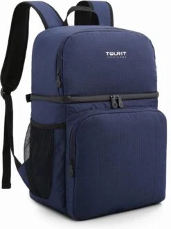 Koeltas Rugzak (28L) - 16 Blikjes - Lunchtas Voor Dames En Heren - Picknicktas - Blauw 13 Koeltas Rugzak (28L) - 16 Blikjes - Lunchtas Voor Dames En Heren - Picknicktas - Blauw -Buiten Kamperen 895x1200 1