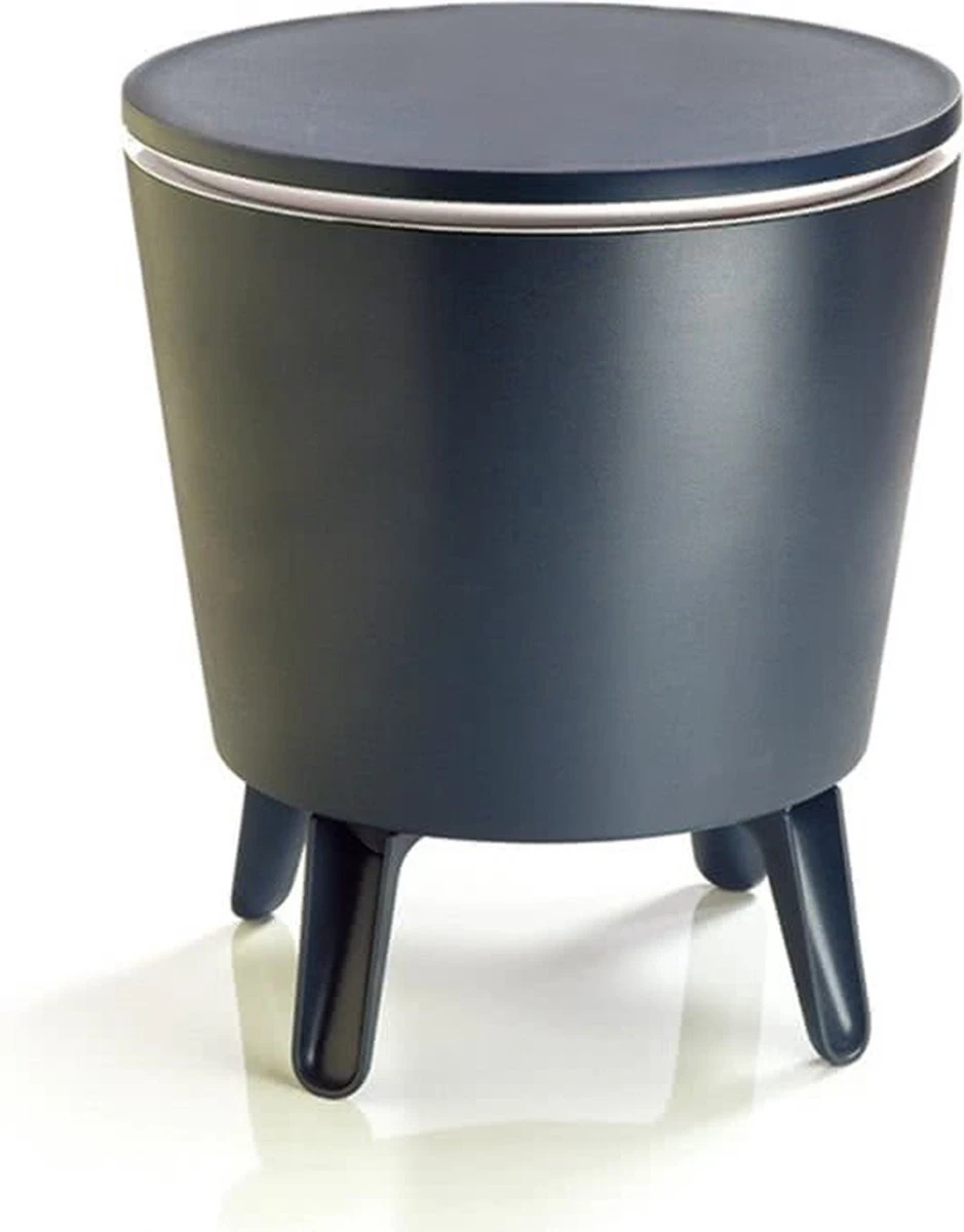 Keter Coolbar Partytafel – 49,5x49,5x57cm - Antraciet 2 Keter Coolbar Partytafel – 49,5x49,5x57cm - Antraciet - Afbeelding 2