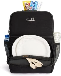 Sunflake Koeltas Rugzak (28L) - Geschikt Voor 16 Blikjes - Lunchtas Voor Dames En Heren - Zwart 13 Sunflake Koeltas Rugzak (28L) - Geschikt Voor 16 Blikjes - Lunchtas Voor Dames En Heren - Zwart -Buiten Kamperen 966x1200 1